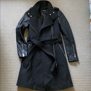 Mackage trench coat style jacket